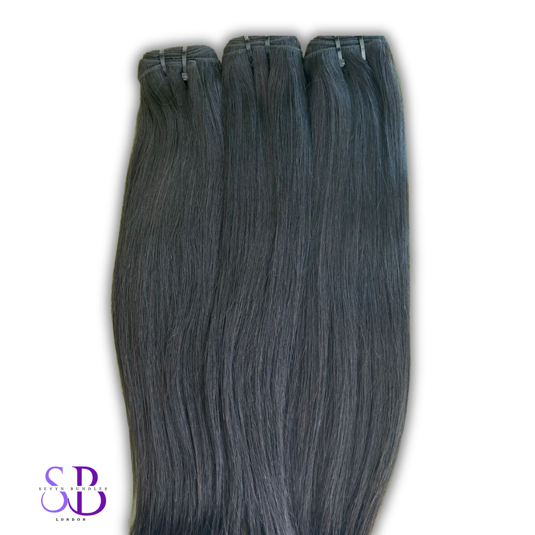 RAW CAMBODIAN  STRAIGHT - 3 BUNDLE DEAL